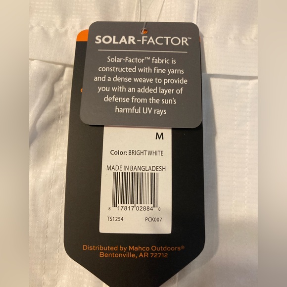 NWT Habit solar factor men’s button front long sleeve shirt - Picture 3 of 8